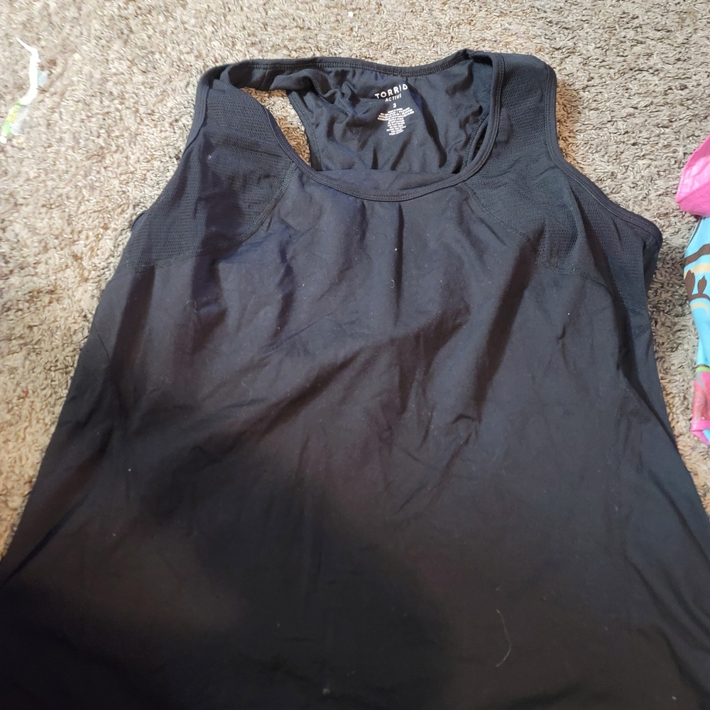 Torrid Active  workout tank with built in support